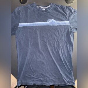 North Face - Short Sleeve Shirt - Navy - Large